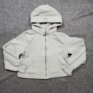 Lululemon Hoodie Womens XXS/XS Scuba Sweatshirt Oversized Full Zip Waist Length